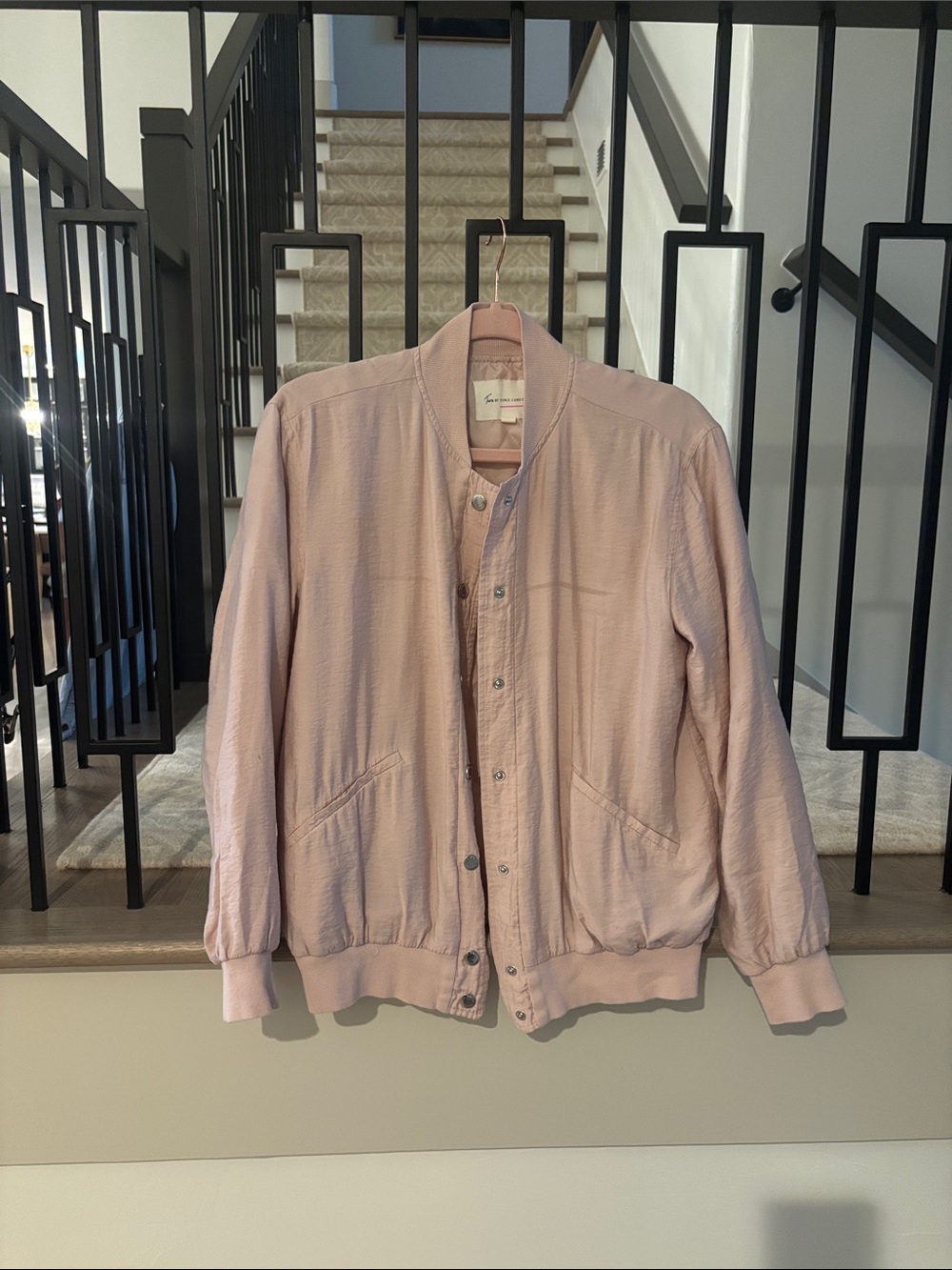 Women’s Lightweight Bomber Jacket - Pink